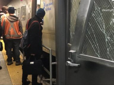 WATCH: Train Derails in Brooklyn Causing Injuries, Delays