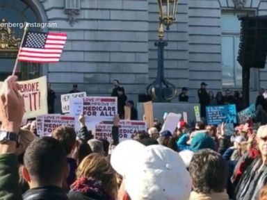 WATCH: Protesters Take to the Streets Across the Country