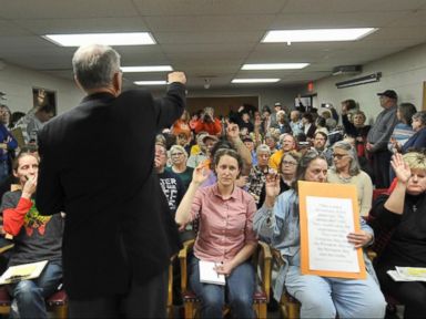 WATCH: Town hall meetings heat as Americans come face to face with members of Congress