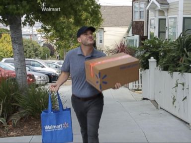 WATCH: Walmart tests out a new grocery delivery service