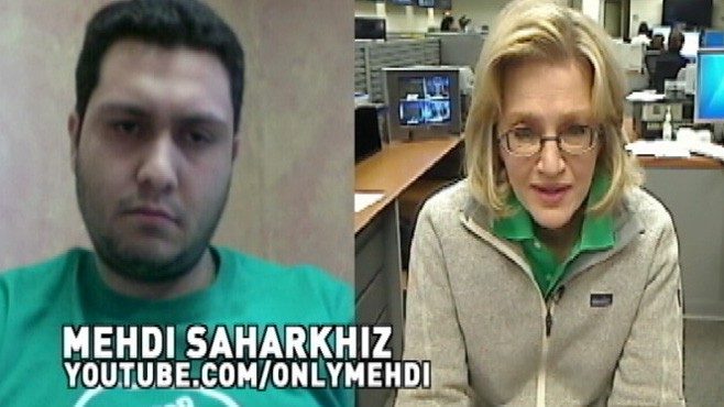 Mehdi Saharkhiz and Diane Sawyer