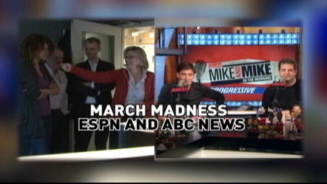 VIDEO: Diane Sawyer talks with ESPNs Mike and Mike about March Madness