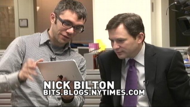 VIDEO: Dan Harris gets a hands-on lesson with the new iPad.