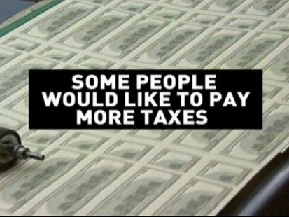 VIDEO: ABCs John Berman finds out why some people want to pay more taxes.