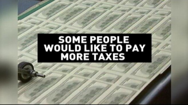 VIDEO: ABCs John Berman finds out why some people want to pay more taxes.