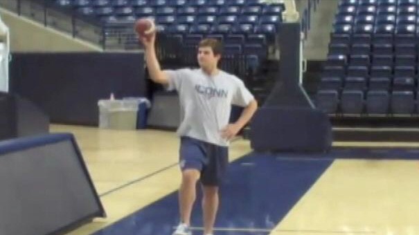 VIDEO: UConn walk-on QB Johnny McEntee?s talks about becoming a YouTube star.