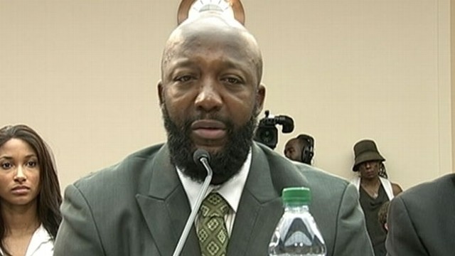 VIDEO: Trayvon Martins father attends hearing in Washington D.C. to discuss loss of his son.