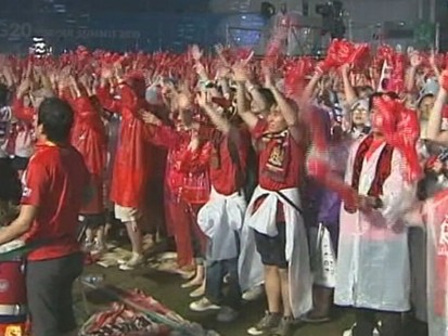 VIDEO: South Koreans are very passionate about their teams chances in the World Cup.