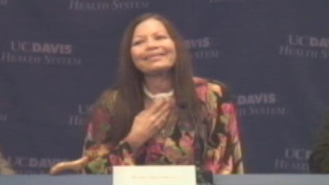 VIDEO: After rare larynx transplant, woman can speak again.