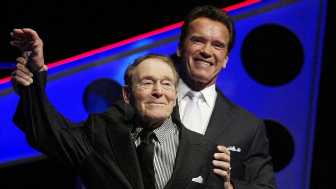 VIDEO: Gov. Schwarzenegger reflects on life of late fitness guru.