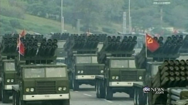 north korean army weapons. North Korea is advertising