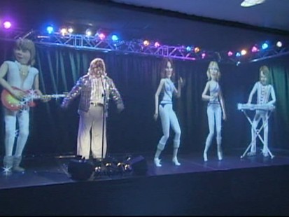 VIDEO: A new theme park in London is inspired by the Swedish music group Abba.
