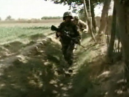 VIDEO: Taliban opens fire while Miguel Marquez was on patrol with troops in Afghanistan