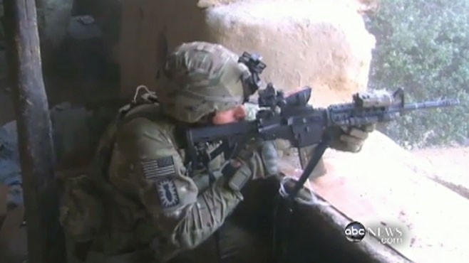 VIDEO: ABCs Mike Boettcher is the only journalist with the 101st Airborne.