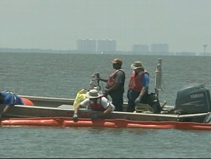 VIDEO: Magnolia Springs vows to do whatever possible to protect their bay from oil.