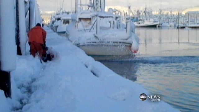 VIDEO: Residents attempt to shovel out of 20 feet of snow.