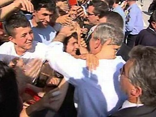 President Bush in Albania