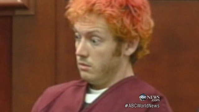 VIDEO: James Holmes appears in court as victims families watch.