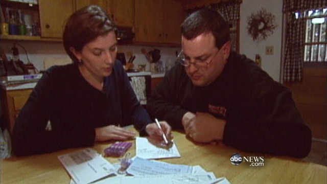 Families tackle financial problems in face of U.S. credit rating uncertainty.