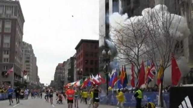 VIDEO: At least two dead and dozens injured when bombs go off near finish line.