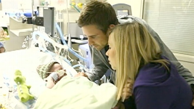 VIDEO: Matt Hammit of the band Sanctus Real gets inspired by a holiday miracle.