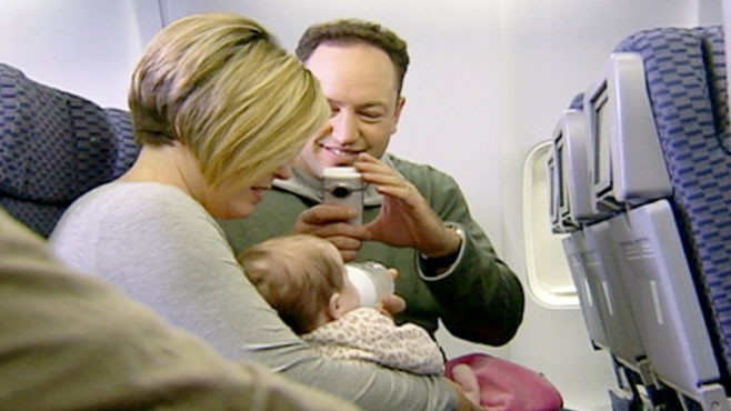 VIDEO: Safety officials bring concerns to parents about restraining kids on flights.
