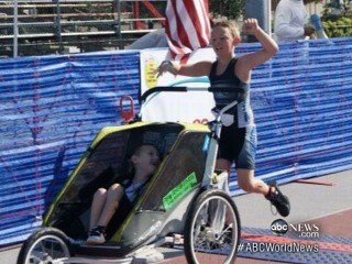 Watch: Boy With Cerebral Palsy Competes in Triathlon
