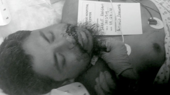 It is believed that the New York cab driver was attacked because he is a Muslim.