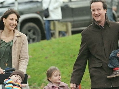 VIDEO: A look at Britains new prime minister as a father.