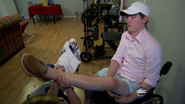 VIDEO: Paralyzed patient receives experimental embryonic stem cells.
