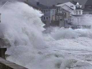 Watch: Winter Storm Hammers Sandy-Ravaged Areas