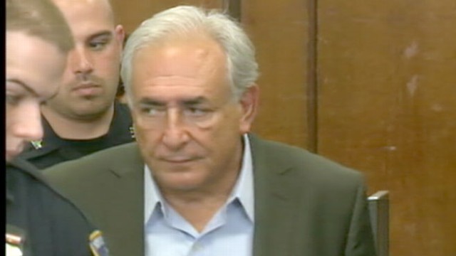 VIDEO: IMF Chief stands accused of sexually attacking New York hotel worker.