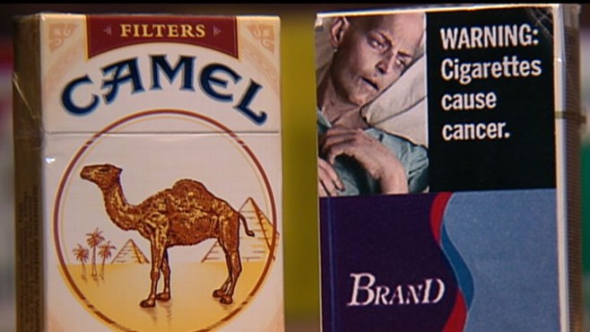 VIDEO: Graphic labels are planned for cigarette packs as a smoking deterrent.