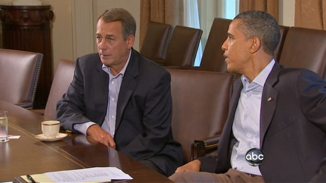 VIDEO: President Obama and Congressional leaders face increased pressure to reach deal.