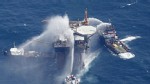 VIDEO: All 13 crew members have been rescued, and there is no sign of a spill.