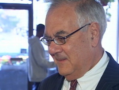 VIDEO: After donating $200K to his own campaign, Frank says hes a Tea Party target.