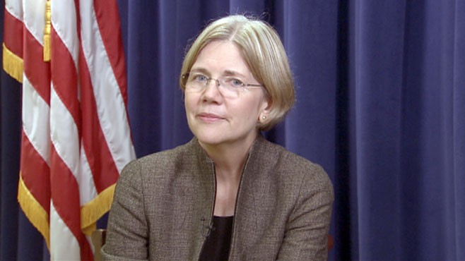 VIDEO: Diane Sawyer talks to Elizabeth Warren about her new White House job.