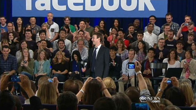 VIDEO: Founder Mark Zuckerberg to mount one of the largest IPOs in history.