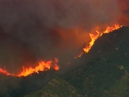 VIDEO: Santa Barbaras state of wildfire emergency