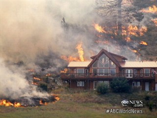 Watch: Washington House Miraculously Escapes Wildfire