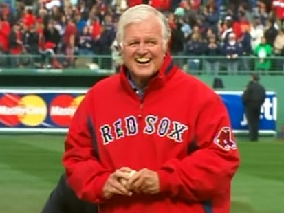 VIDEO: Ted Kennedy throws pitch at Fenway