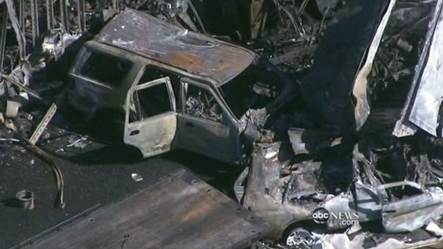 VIDEO: Mixture of smoke and fog leads to fatal car collisions on Florida highway.