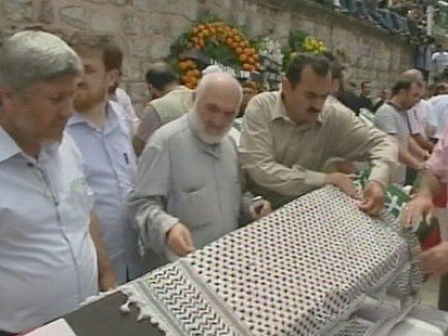 VIDEO: Furkan Dogan, 19, was one of the nine people killed by Israeli commandos.
