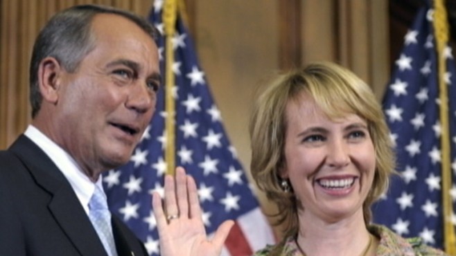VIDEO: Gabrielle Giffords usually routine meetings with constituents turned tragic.