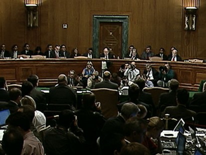 VIDEO: Goldman Sachs CEOs Stand Before the Senate