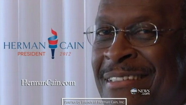 VIDEO: Pizza CEO shakes up Republican presidential race with new political ad.