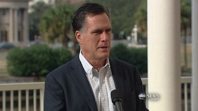 VIDEO: Mitt Romney looks to next primary after losing South Carolina to Newt Gingrich.