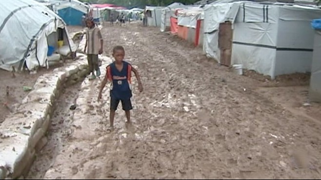 VIDEO: Matt Gutman reports with images of the Devastation after Tomass near miss.