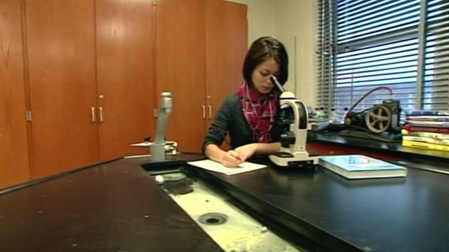 VIDEO: Teen girl overcomes obstacles to achieve success at Intel Science Competition.