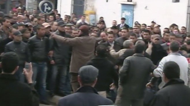 VIDEO: President Obama applauds the acts of Tunisian protestors.